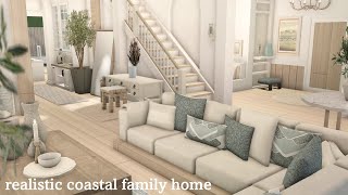 BLOXBURG realistic summer coastal family home 572k  Leqhhx [upl. by Audrey]