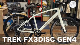 TREK FX3 Disc Gen4レビュー 旧型と何が違う？その進化を徹底解説！ [upl. by Anitroc595]