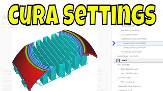 BetterFaster 3D Printing with Cura Settings Guide [upl. by Ricky]