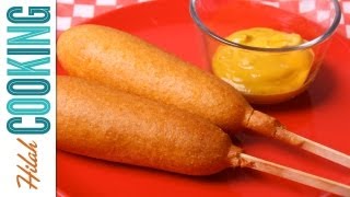 How To Make Corn Dogs  Hilah Cooking Ep 7 [upl. by Oleic]