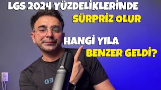 LGS 2024 Yüzdeliklerinde Sürpriz Olur Bu Sınav Hangi Yıla Benzer Geldi [upl. by Krispin]