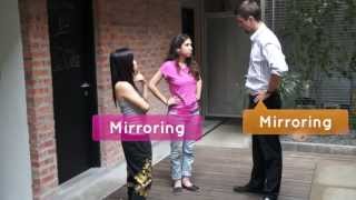 Mirroring  Learn Body Language  GoBodyLanguagecom [upl. by Settle45]