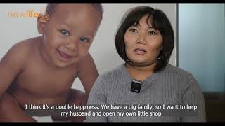 Kazakh surrogate mother successful surrogacy at New Life [upl. by Adnilemreh]