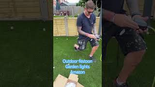 Outdoor garden lights create amazing glow 💡youtubeshorts diy amazon garden gardening lights [upl. by Iolanthe]