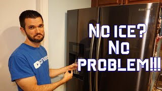 LG Ice Maker Not Making Ice Try This Quick Fix [upl. by Ahser]