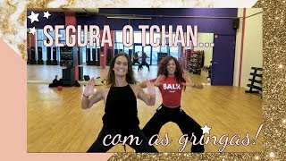 ★ ENSINANDO AMIGA GRINGA DANÇAR O TCHAN COM NATALIE LA ROSE  GRINGA BRASILEIRA [upl. by Chimene]