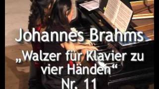 Johannes Brahms „Walzer für Klavier zu vier Händen“ op 39 [upl. by Asilad]