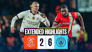 EXTENDED HIGHLIGHTS  Luton 26 Man City  HAALAND SCORES FIVE [upl. by Meridith]