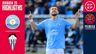 Resumen PrimeraFederación  UD Ibiza 30 CD Alcoyano  Jornada 20 Grupo 2 [upl. by Liahkim843]