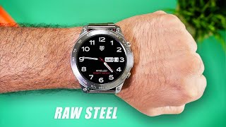 Raw Steel with AMOLED Bluetooth Smartwatch  Fire Boltt Dagger Luxe 🔥 [upl. by Filomena99]