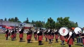 Barren rocks of Aden 700 Pipes and Drums [upl. by Idnim]