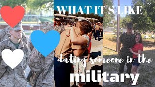 WHAT IT’S LIKE DATING SOMEONE IN THE MILITARY  Marine Girlfriend Advice [upl. by Alemap]