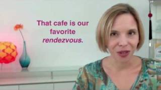 How to Pronounce quotRENDEZVOUSquot  60sec Quick Fix Heather Hansen [upl. by Inimod183]