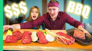 Most EXPENSIVE KOREAN BBQ in the WORLD How much and is it Worth It [upl. by Shellans]