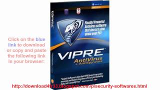 Get VIPRE Antivirus amp AntiSpyware 4 FULL Version [upl. by Aiuqcaj189]