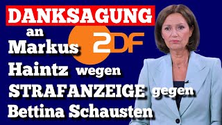 HolocaustÜberlebende und Nachfahren danken für die Strafanzeige gegen ZDFChefin Bettina Schausten [upl. by Zedekiah]