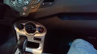 How to change interior lighting Ford Fiesta [upl. by Neelhtak]