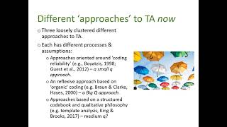 Thematic Analysis Braun et al PART 1 YOUTUBE VIDEO [upl. by Nanaj]