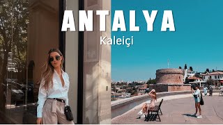 37°C 25 km Walk  Turkey Antalya Kaleiçi  4K Historical City Tour and Sea Views [upl. by Daile]