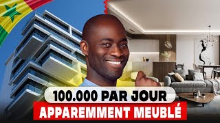 Investir au pays Comment réaliser cet appartement meublé à 100 milles francs jour à Dakar  dakar [upl. by Llevra]