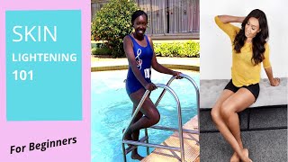 A BEGINNERS GUIDE TO SKIN LIGHTENING WHAT PRODUCTS TO USE  WHAT YOU NEED TO KNOW  TIPS AND TRICKS [upl. by Legge]