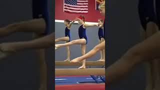 Coupe Walk on the Balance Beam  Coach Amanda Borden [upl. by Atiram470]