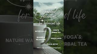 Weekend activities for wellbeing ☀️ digitaldetox [upl. by Binny]