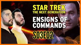 TNG S03B02  Ensigns of Command  Star Trek Yolculuğu 37 wCan Sungur [upl. by Gradeigh600]