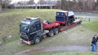 The Forgotten 060ST saddle tank Woolmer arrives at the Milestones Museum in Basingstoke 17110 [upl. by Huxley]