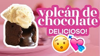 EL VOLCAN  COULANT DE CHOCOLATE MÁS DELICIOSO DEL MUNDO  Annas Pastelería [upl. by Leahcimrej]