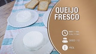 Queijo Fresco  Receita Bimby  Thermomix [upl. by Gaeta]