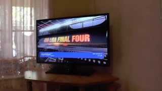 Samsung UE32F5000 Full HD LED TV unboxing and initial setup [upl. by Napra]