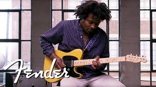 Jaleel Bunton Demos The 50s Telecaster®  American Original Series  Fender [upl. by Saree844]