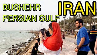 Bushehr Iran 4k Persian gulf beach [upl. by Ahseneuq904]