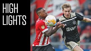 Highlights PSV  Ajax [upl. by Odnavres]