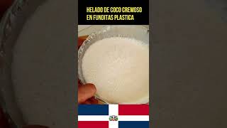 HELADOS DE COCO CREMOSO CREMOSO Y NATURAL [upl. by Barling]