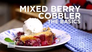 Mixed Berry Cobbler Recipe  The Basics  QVC [upl. by Retrac]