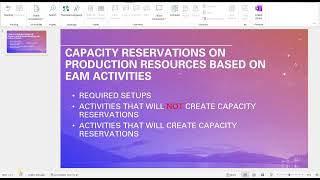 Dynamics 365 SCM How Asset Management and Production Control Modules Work Together [upl. by Ralston]