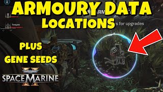 Armoury Data Skulls amp Gene Seed Locations Inferno  Warhammer 40K Space Marine 2 [upl. by Coy294]