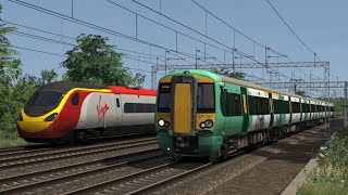 Train Simulator  AP Class 377 EP  2O27 0913 Milton Keynes Central – East Croydon [upl. by Walkling]