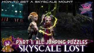 Guild Wars 2  Skyscale Lost Part 1 All Jumping Puzzles [upl. by Tiedeman137]