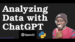 Analysing Data with ChatGPT Data Analysis and ML [upl. by Ennovy]