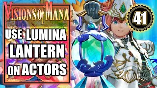 Visions of Mana  Use the Lumina Lantern on the Actors  Walkthrough Part 41 [upl. by Nikos]