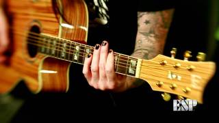 ESP Guitars Wednesday 13 demos the LTD Xtone EWZ Acoustic [upl. by Krongold]