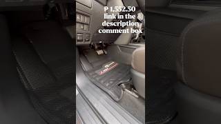 Toyota Fortuner Diamond Deep Dish Matting 5D Car Floor Mat 📦 SABBsFamRide ToyotaFortunerV2023 [upl. by Oniratac127]