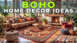 10 Stunning Boho Home Decor Ideas to Transform Your Space 🌿✨ [upl. by Gildea]