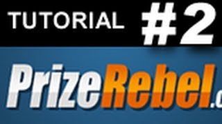 How To Use PrizeRebel Tutorial Part 2  Earn Points Completing Offers [upl. by Iz]