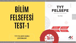 BİLİM FELSEFESİ SORU ÇÖZÜMÜ TEST1 [upl. by Clymer]