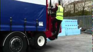 Mounting The Moffett Mounted Forklift On A Truck [upl. by Whiney]