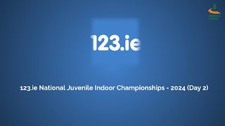 WATCH  123ie National Juvenile Indoor Championships  2024 Day 2 [upl. by Norrehs]